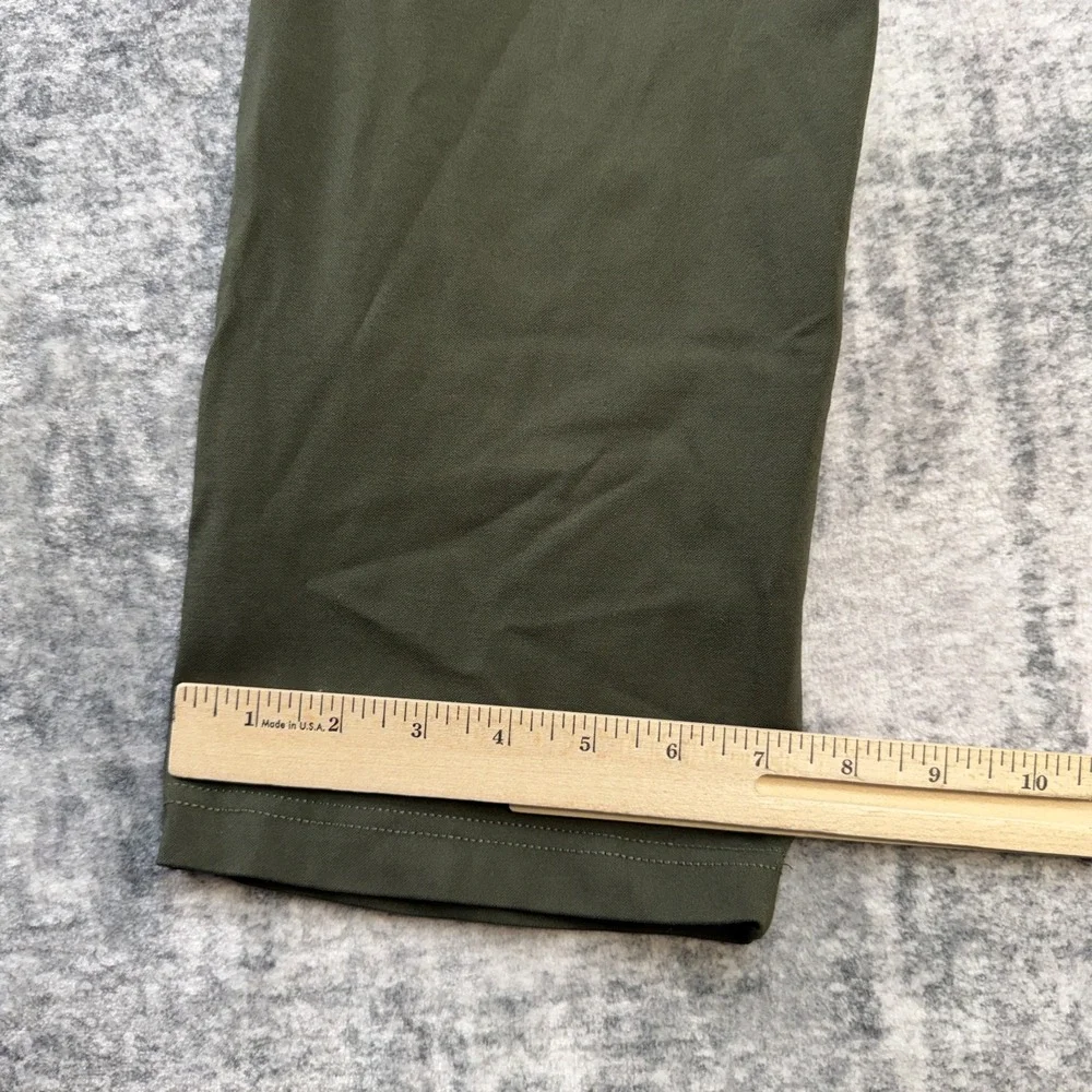 BYLT Every Day Pants 2.0 Mens 34 (32x30) Green Taper Chino Commuter Tech Stretch